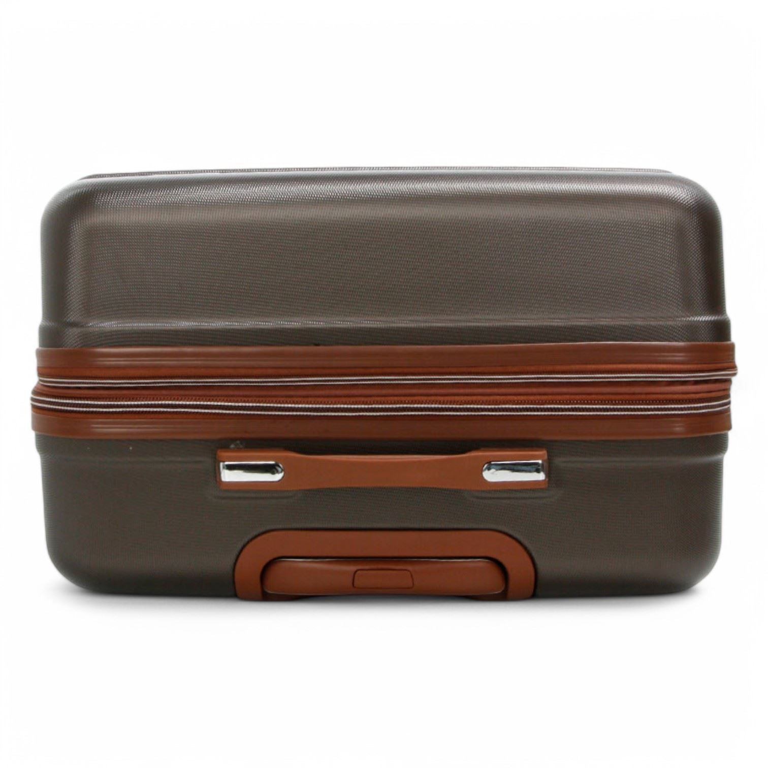 Armidale Large Hard Shell Suitcase in Coffee