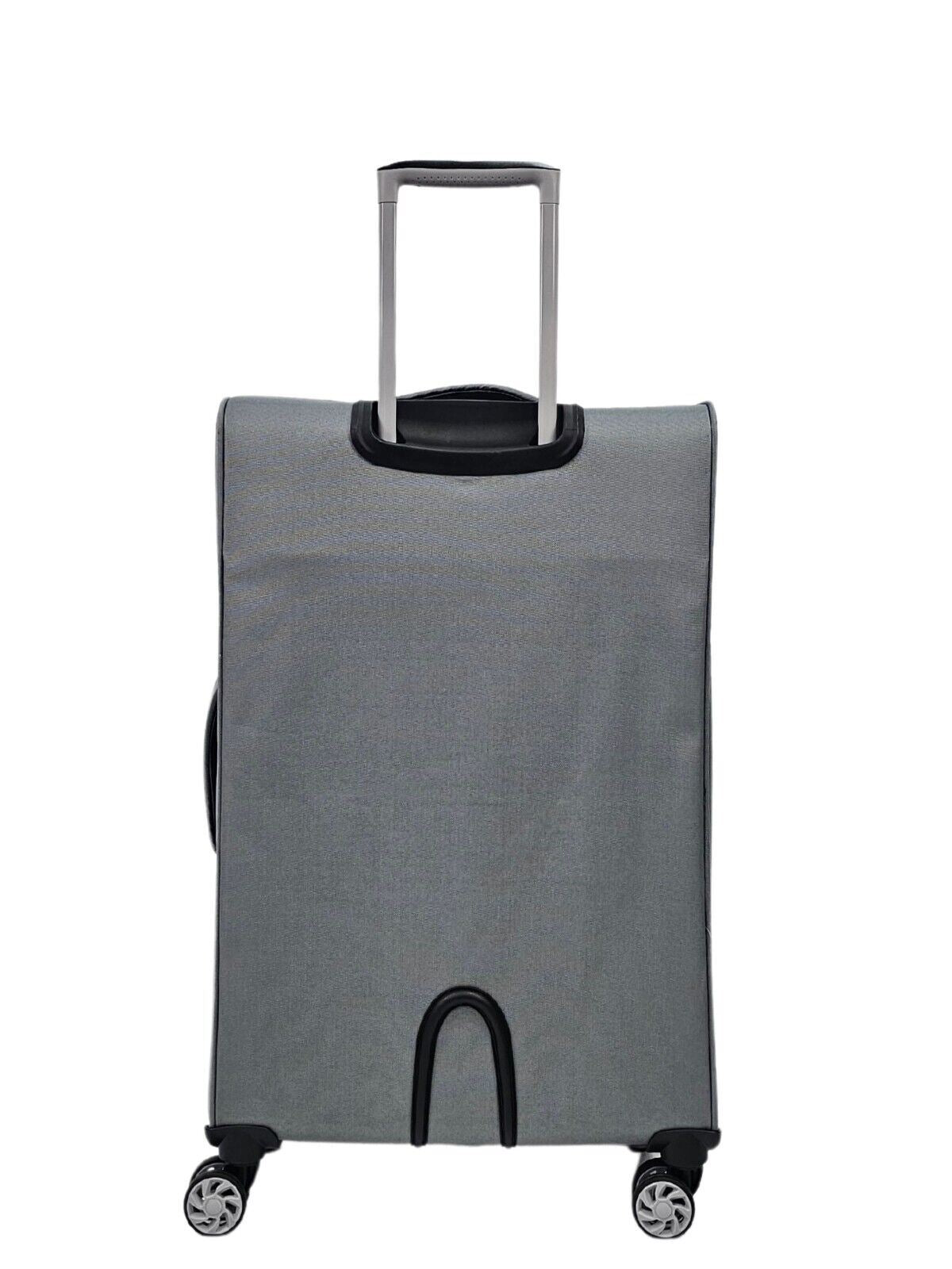 Lightweight Soft Suitcases 4 Wheel Luggage Travel Bag