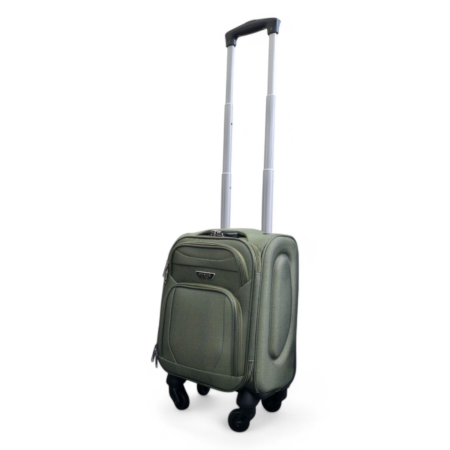 Nagoya Unserseat Soft Shell Suitcase in Khaki