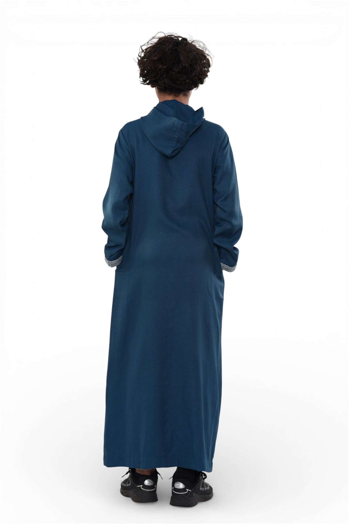 Kids Boys Eid Hooded Moroccan Thobe Robe Djellaba Ramadan Jubba- K-HM3