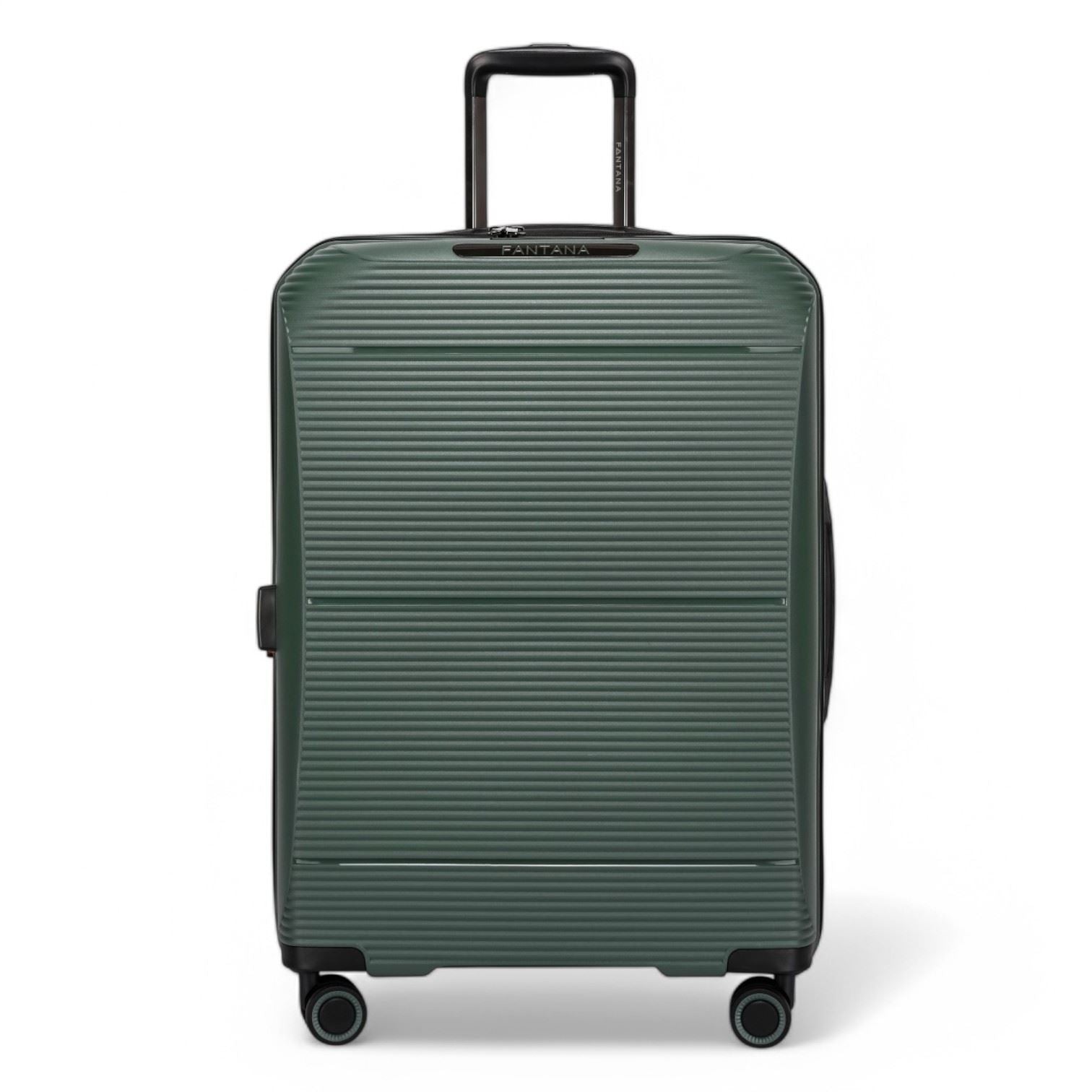Abiko Large Hard Shell Suitcase in Olive