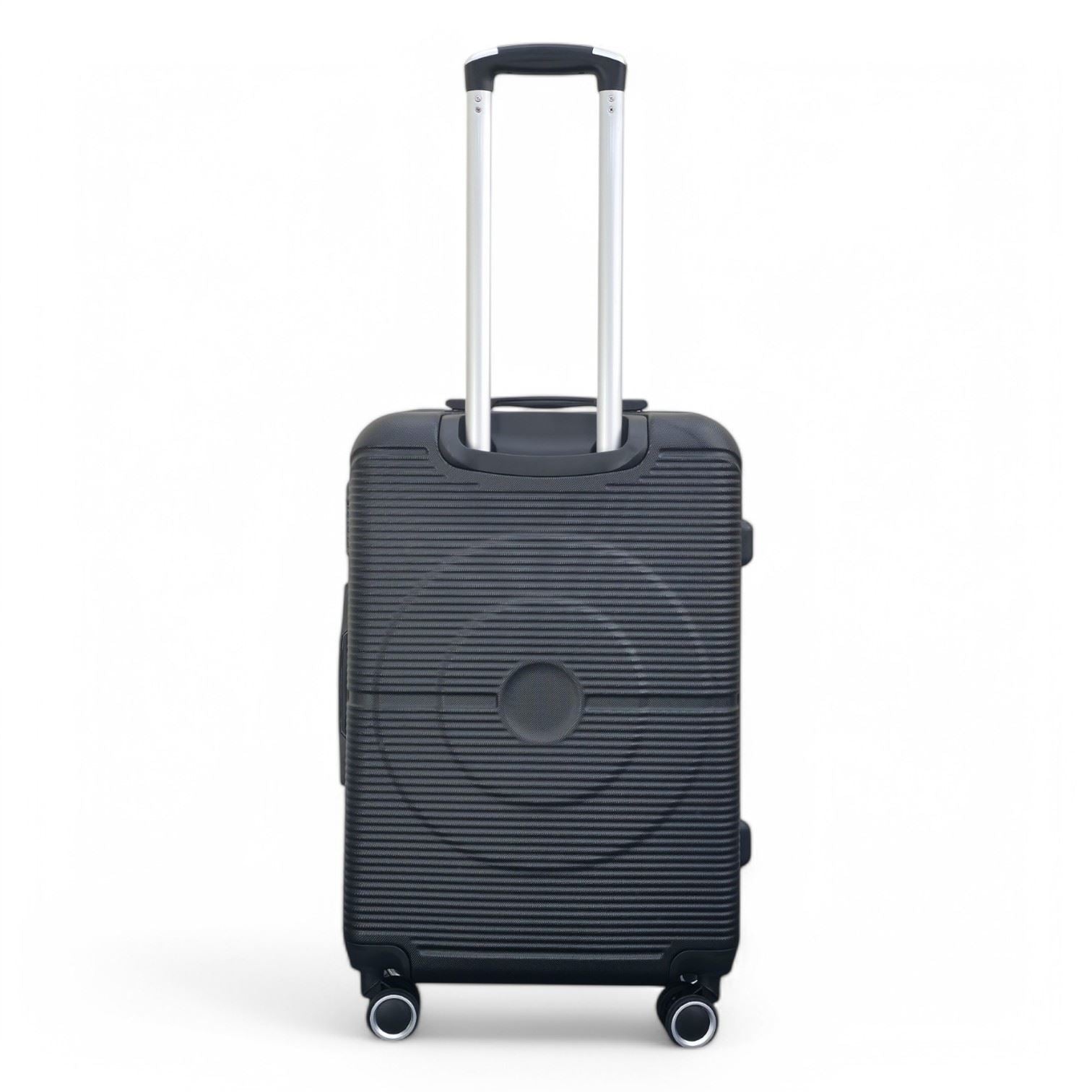 Seto Medium Hard Shell Suitcase in Black