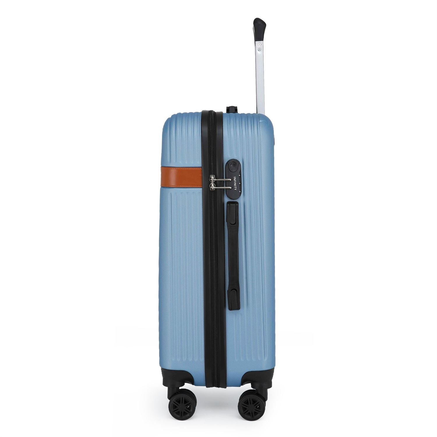 Calgary Medium Hard Shell Suitcase in Blue
