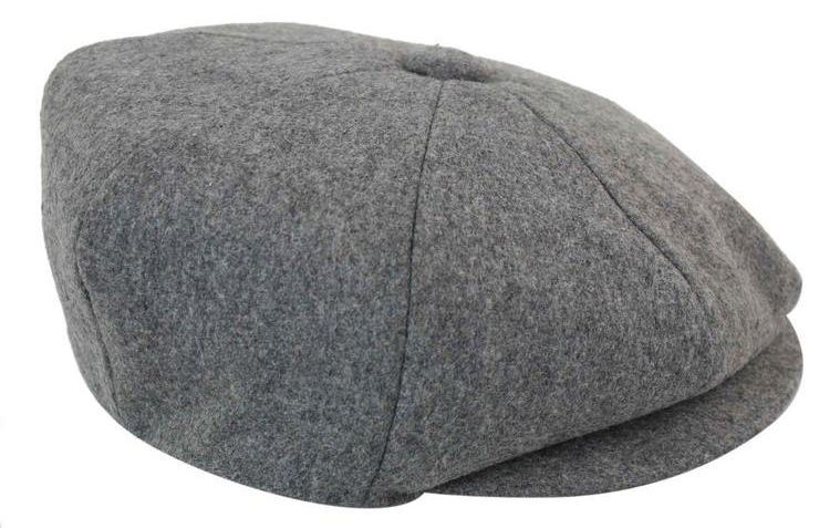 Mens Peaky Blinders Newsboy Wool 8 Panel Gatsby Flat Baker Hat