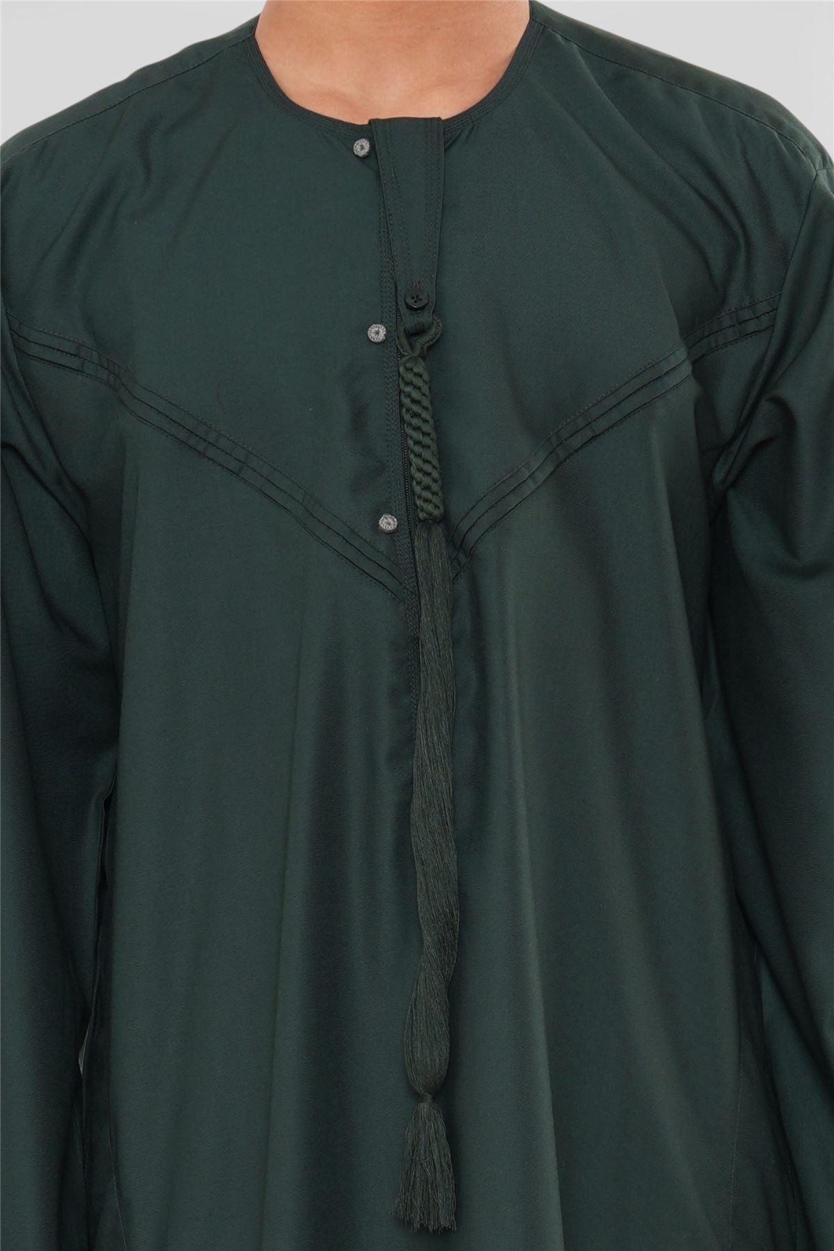 Kids Boys Eid Moroccan Jubba Robe Djellaba Ramadan Eid Thobe - K-HM11