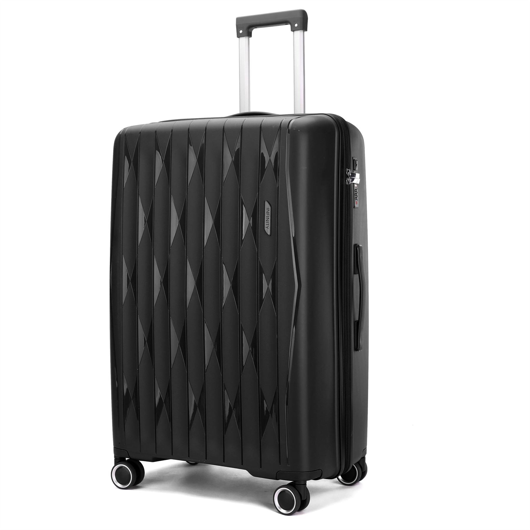 Burnaby Medium Hard Shell Suitcase in Black