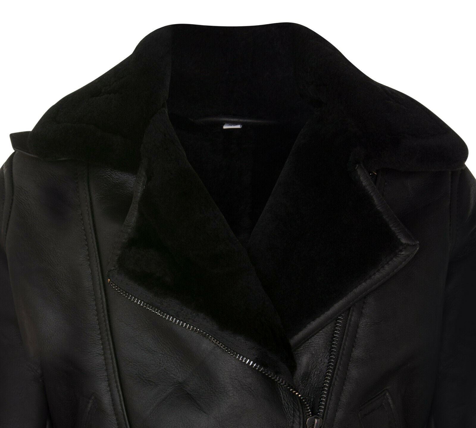 Womens Warmer B3 Sheepskin Flying Jacket-Ramsey