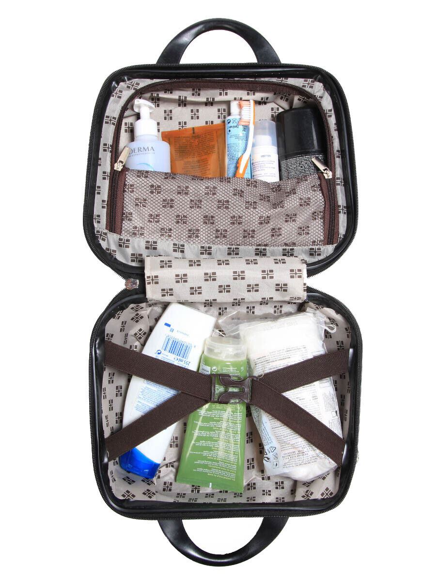 Hard Shell Printed Dual 4 Wheel Luggage Suitcase