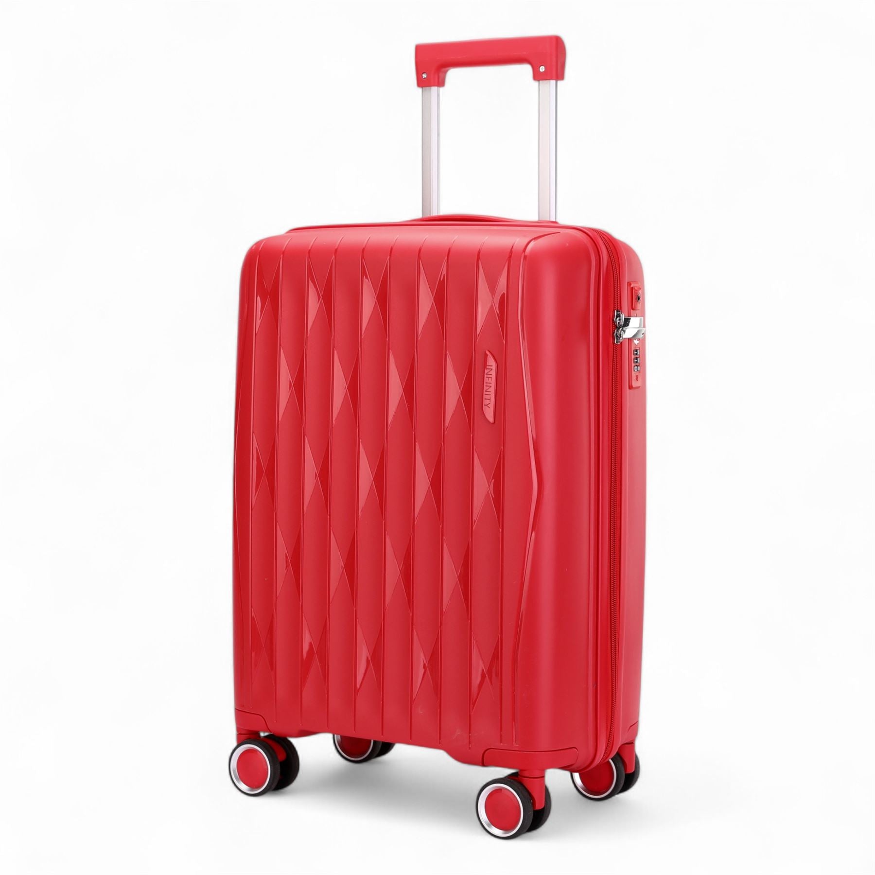 Burnaby Cabin Hard Shell Suitcase in Red
