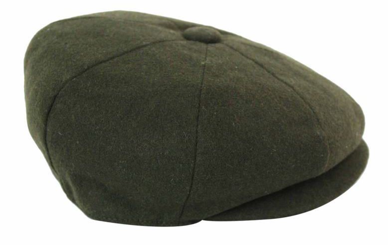 Mens Peaky Blinders Newsboy Wool 8 Panel Gatsby Flat Baker Hat
