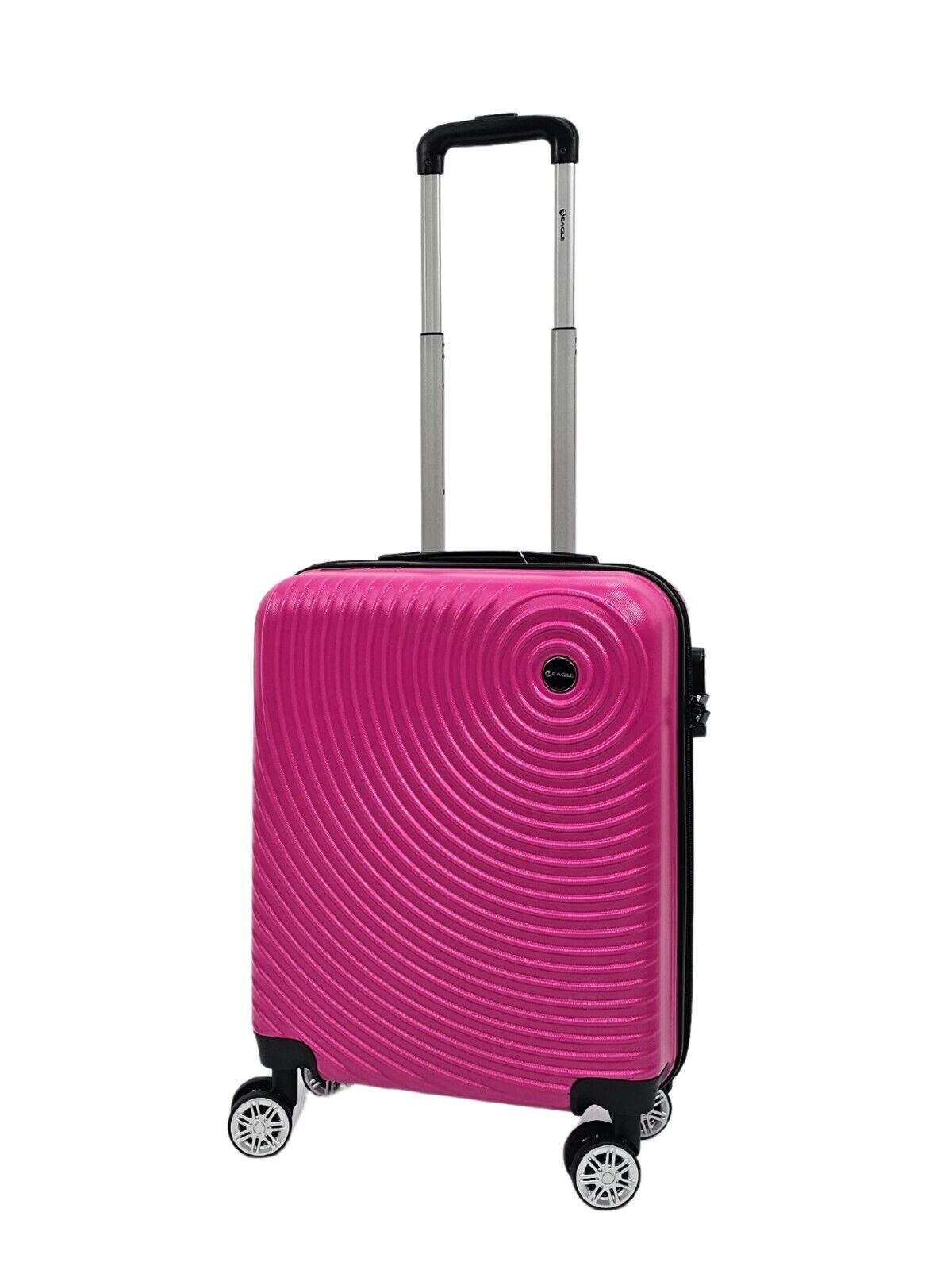 Hard Shell Cabin 8 Wheel Luggage Case Travel Bag