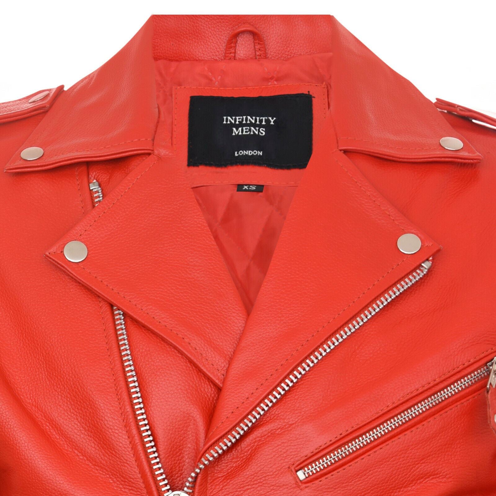 Mens Cow-Hide Brando Biker Jacket -Sandy