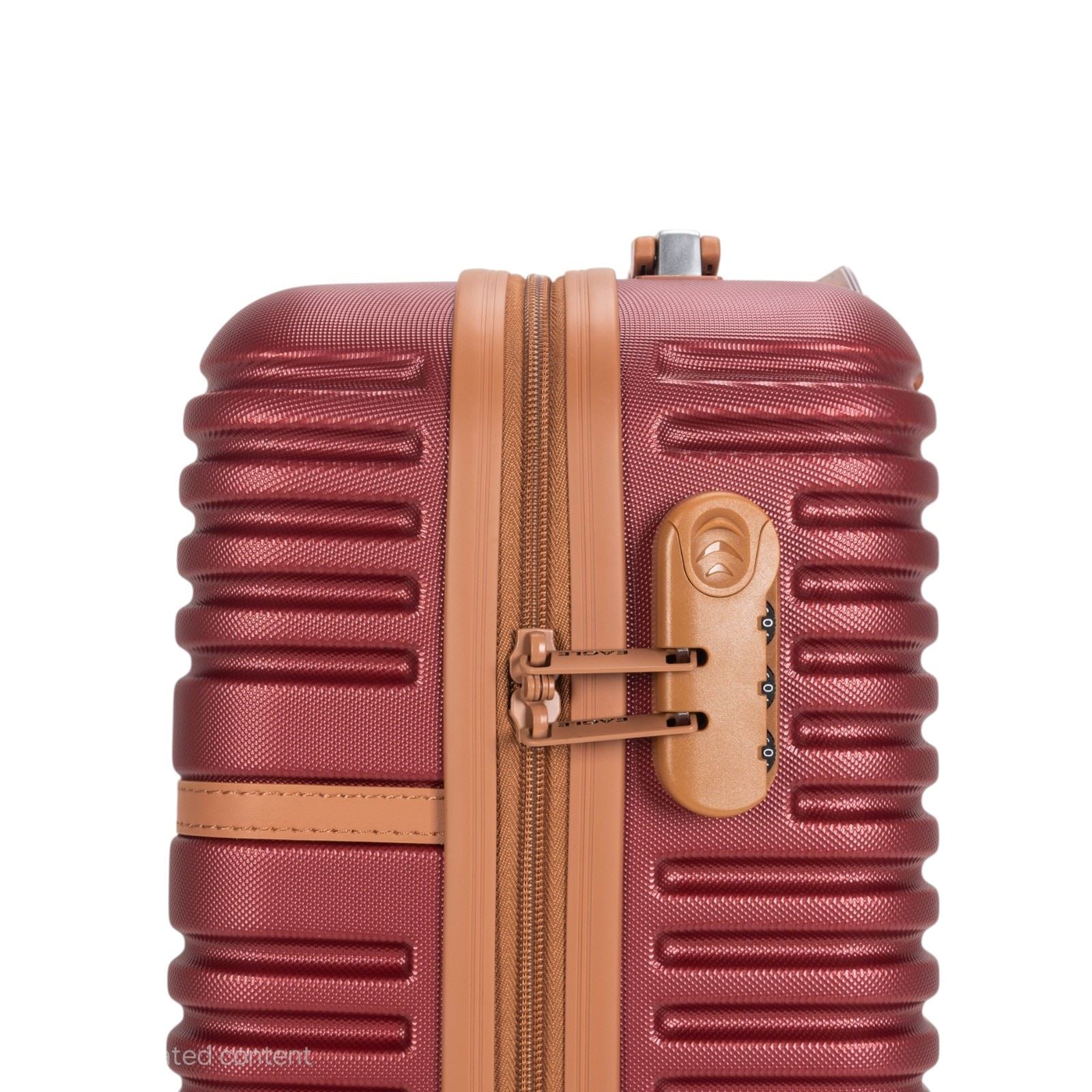 Koga Cabin Hard Shell Suitcase in Burgundy