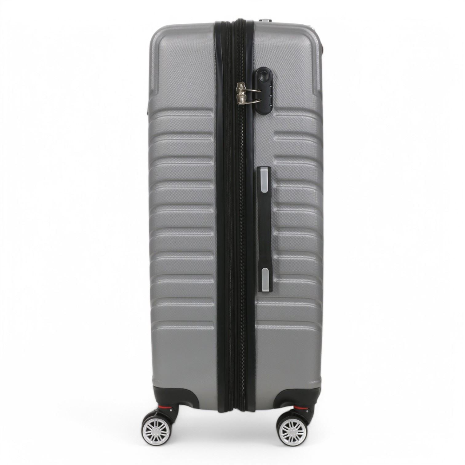 Bega Large Hard Shell Suitcase in Silver