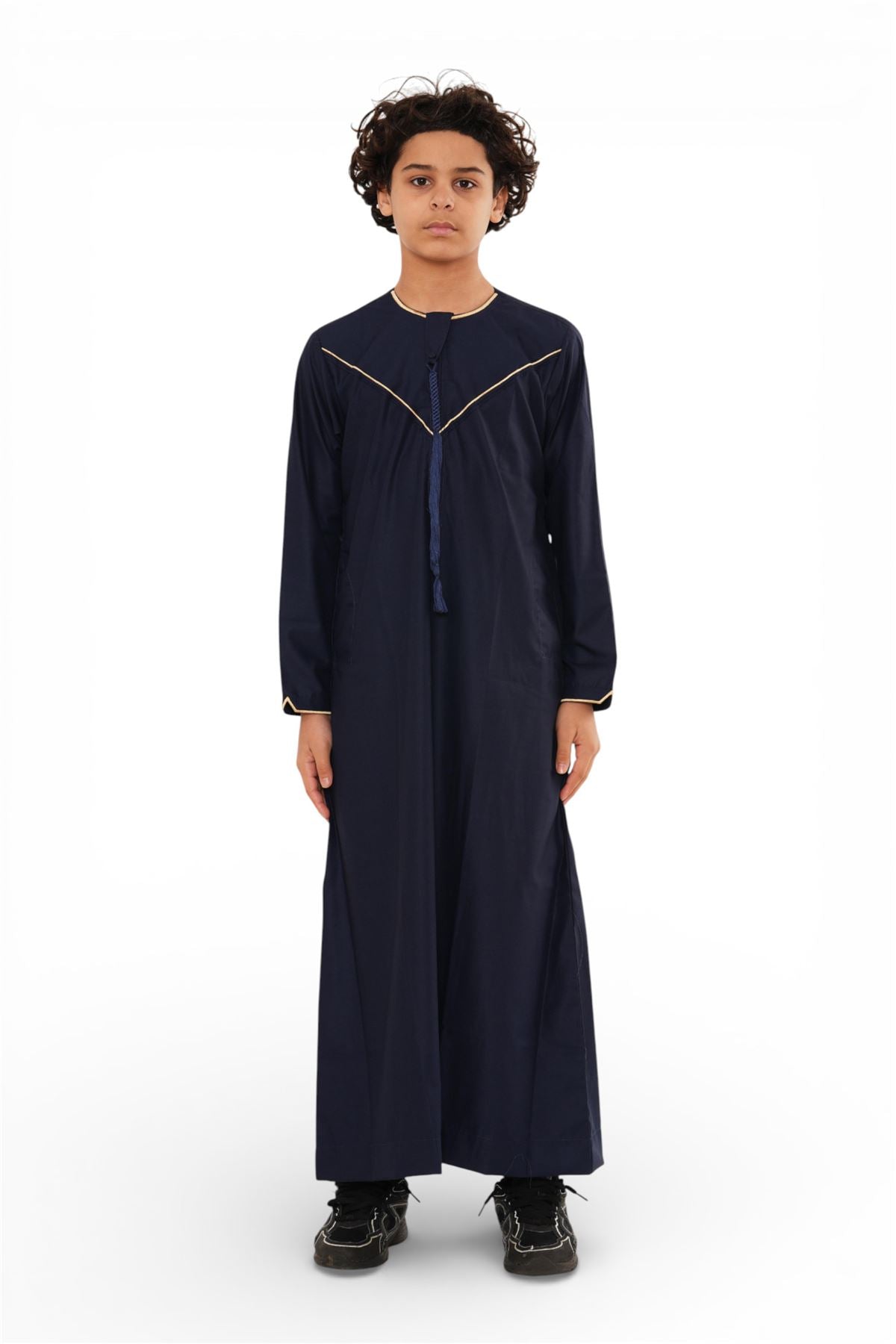 Kids Boys Ramadan Moroccan Jubba Robe Djellaba Eid Thobe - K-TT-006