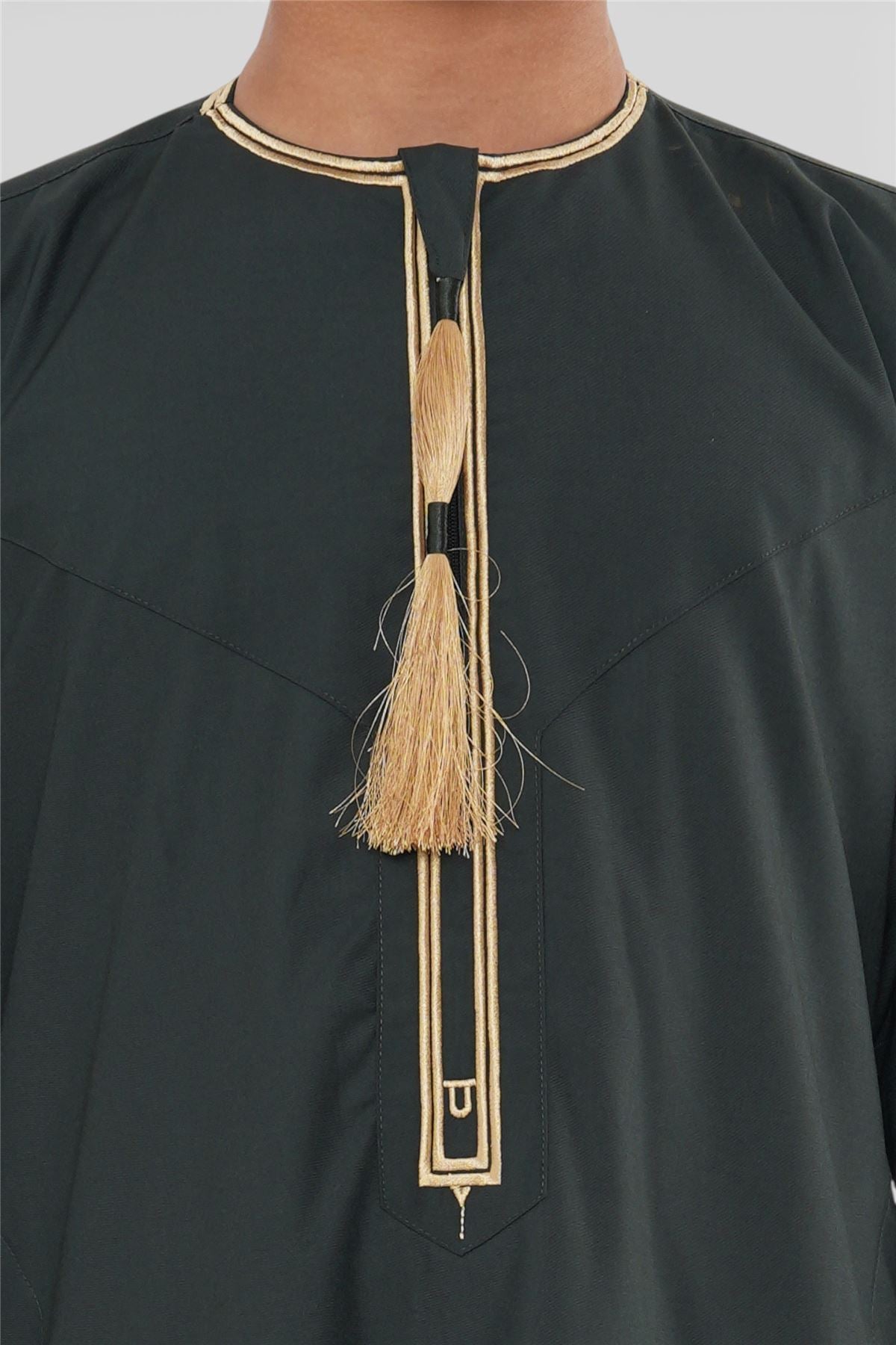 Kids Boys Ramadan Moroccan Thobe Robe Emirati Eid Jubba- TT-003