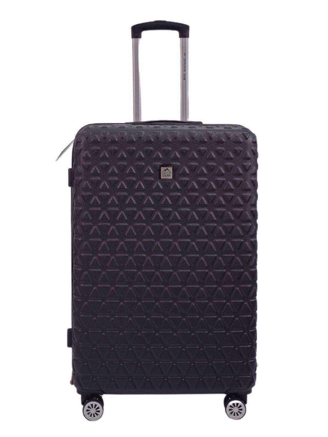Adamsville Large Hard Shell Suitcase in Black