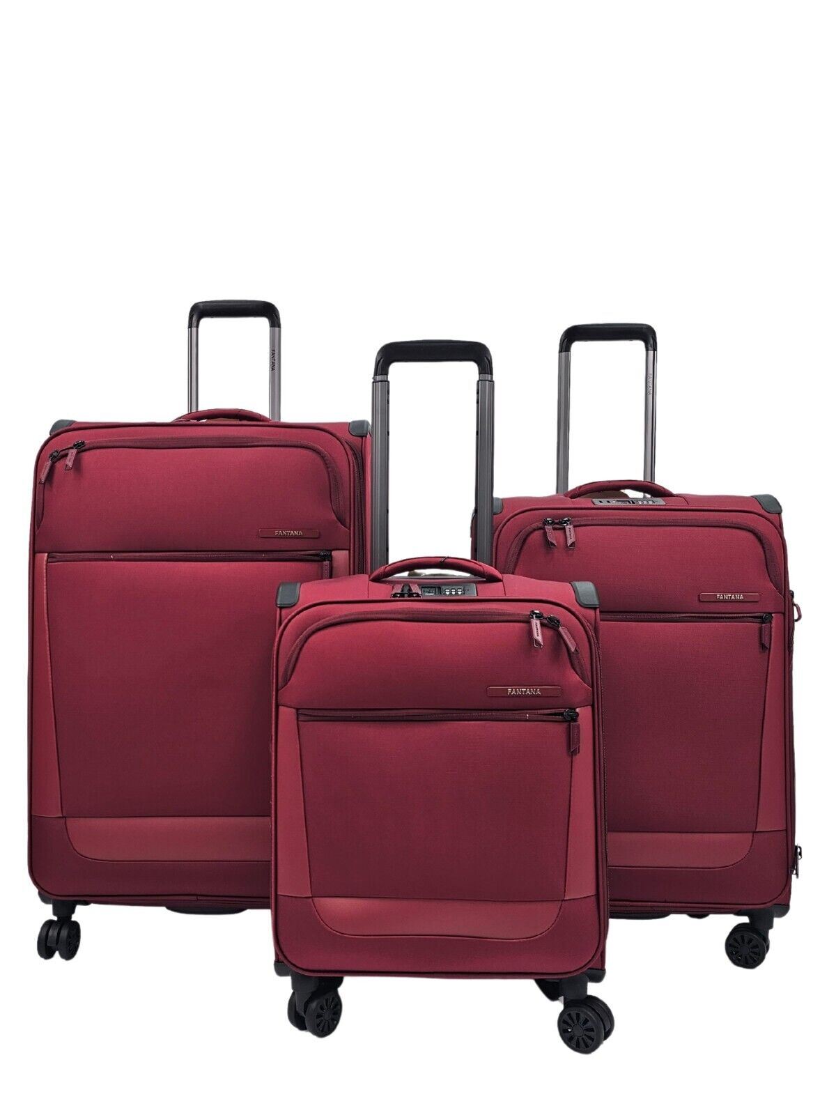 Lightweight 4 Wheel Luggage Suitcase