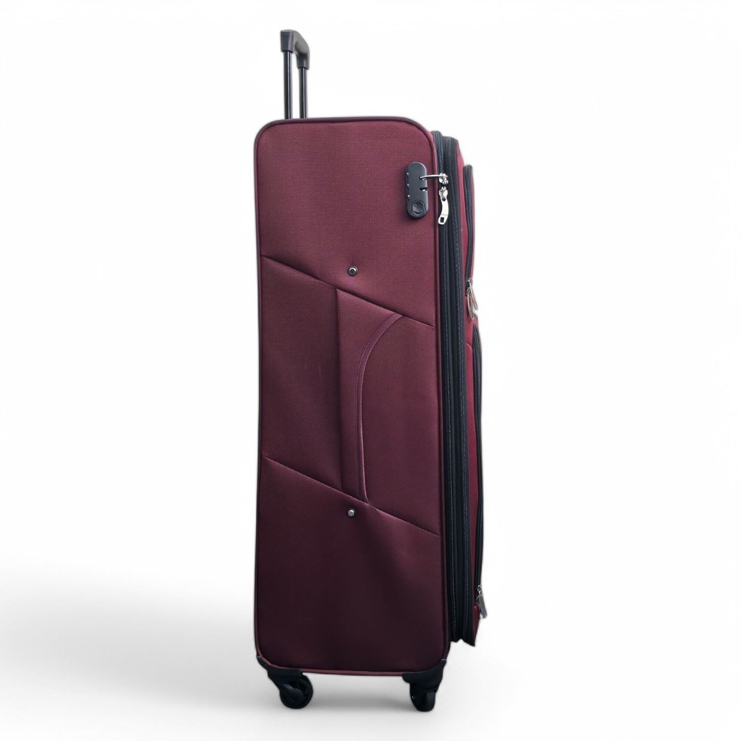 Tahara X-Large Soft Shell Suitcase in Wine