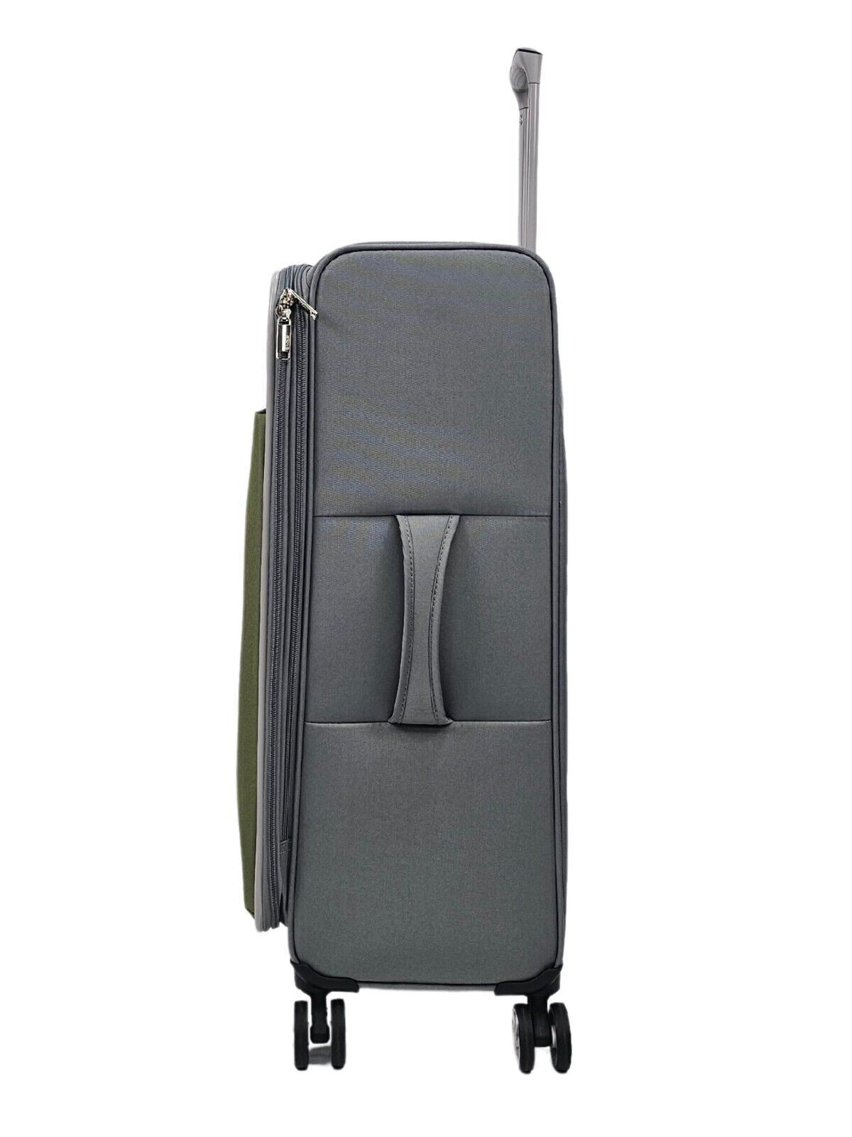 Lightweight Soft Suitcases 4 Wheel Luggage Travel Bag