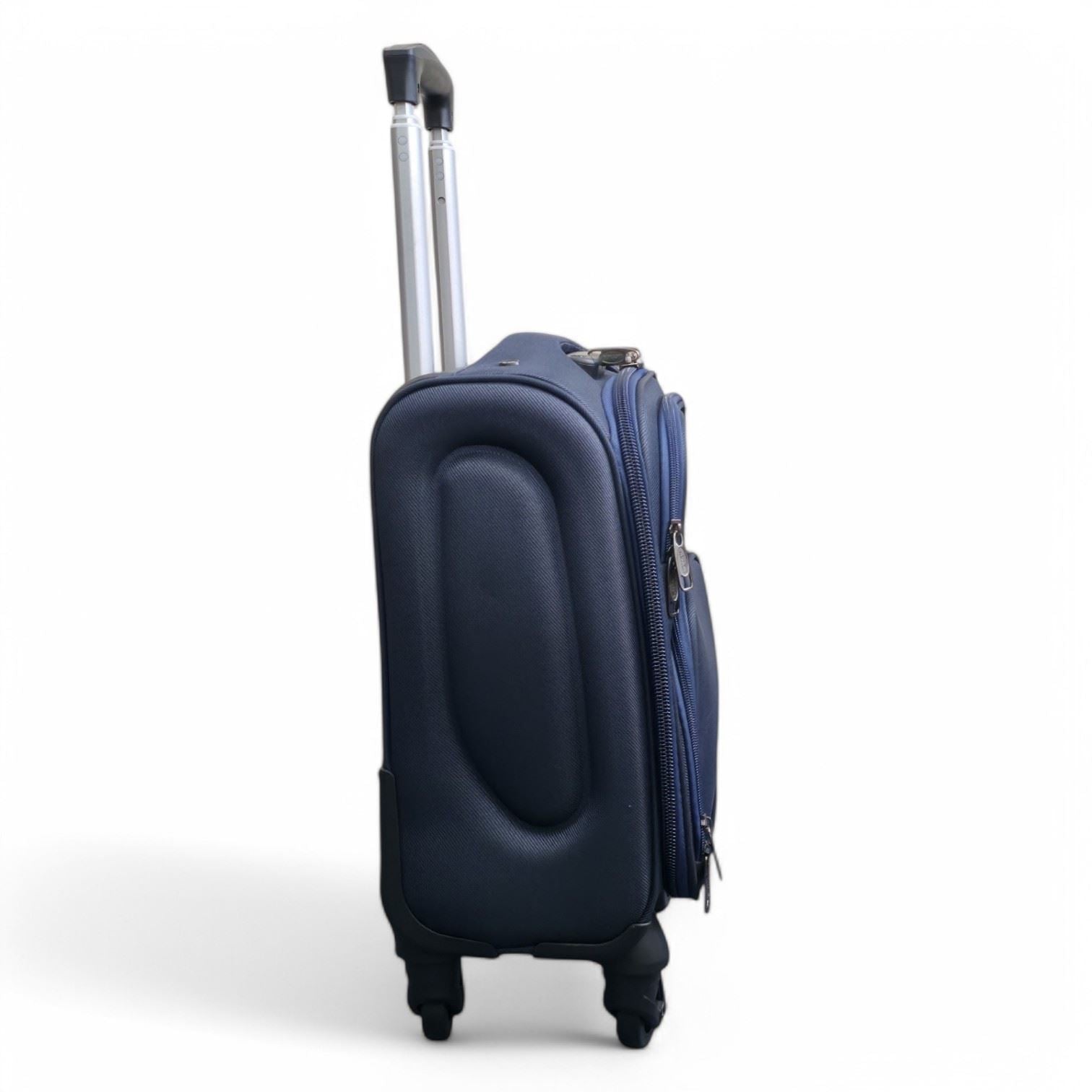 Nagoya Unserseat Soft Shell Suitcase in Navy