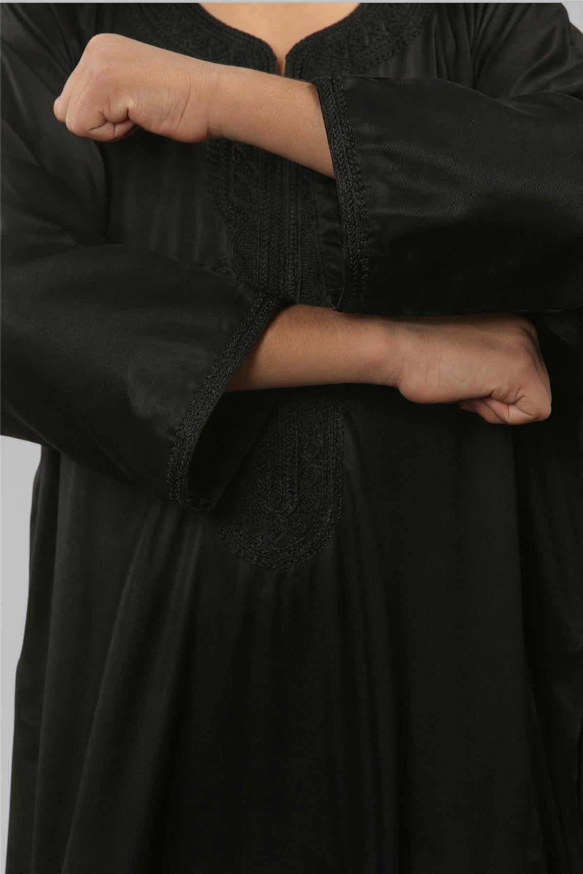 Kids Boys Moroccan Thobe Robe Djellaba Gandoura Eid Jubba- K-GG008