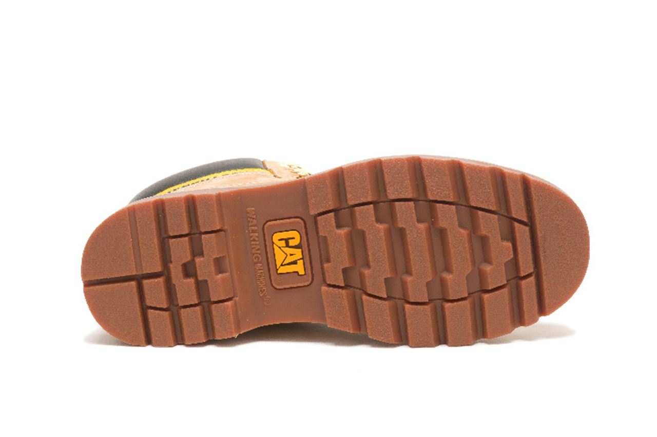 CAT (Caterpillar) Colorado 2.0 Honey Tan Leather Hiking Ankle Boots