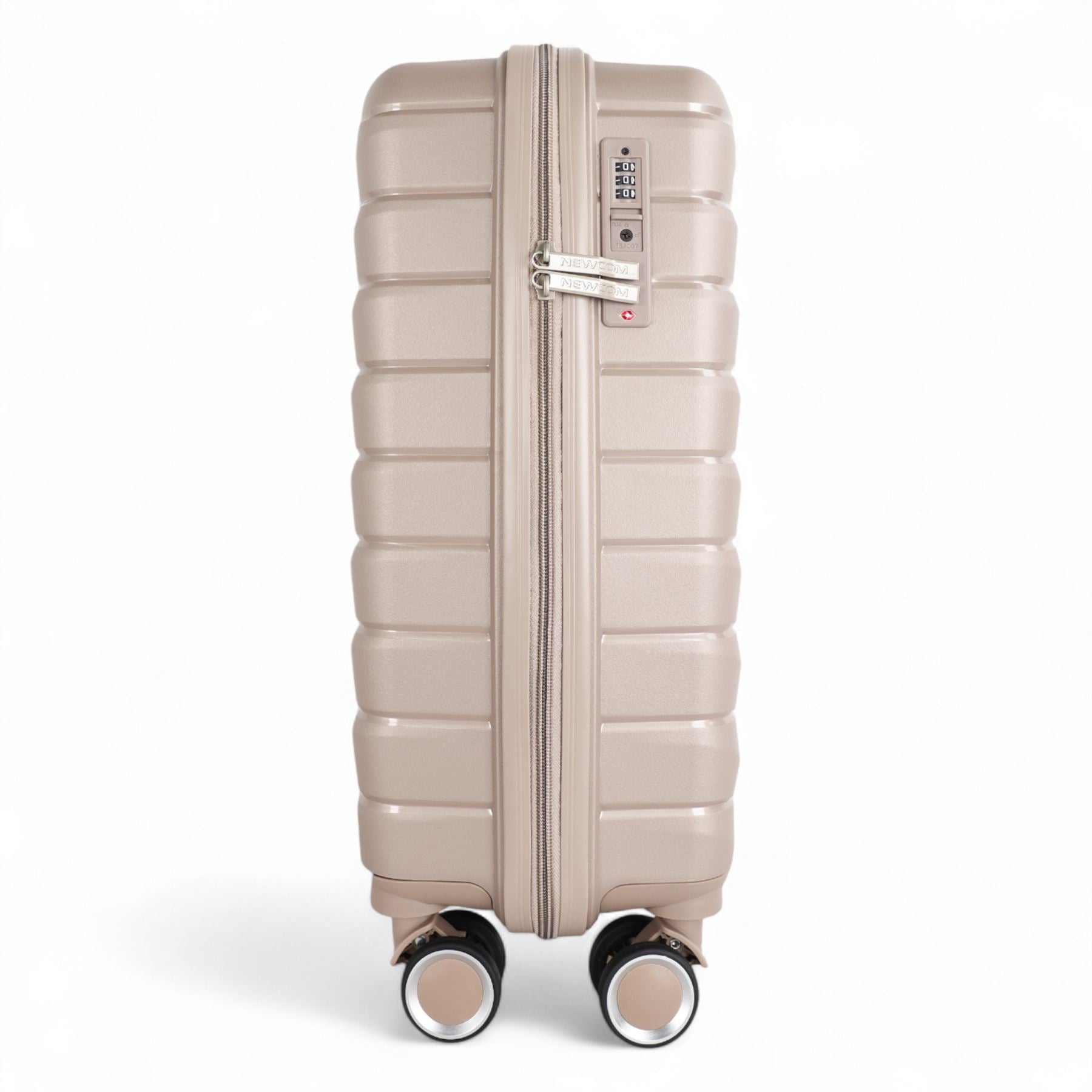 Forster Cabin Hard Shell TSA Suitcase in Champagne Beige