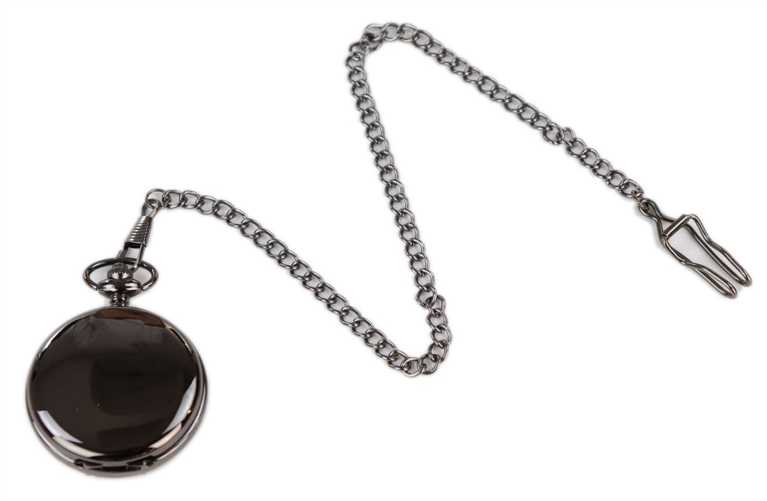 Classic Mechanical Pocket Watch Peaky Blinders Vintage Skeleton Automatic