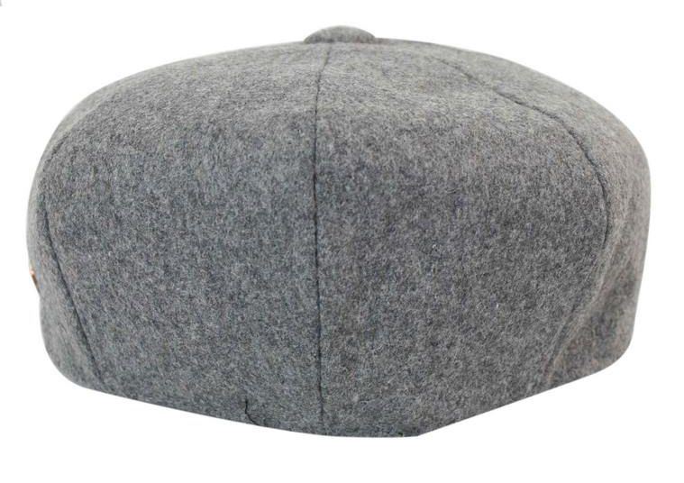 Mens Peaky Blinders Newsboy Wool 8 Panel Gatsby Flat Baker Hat