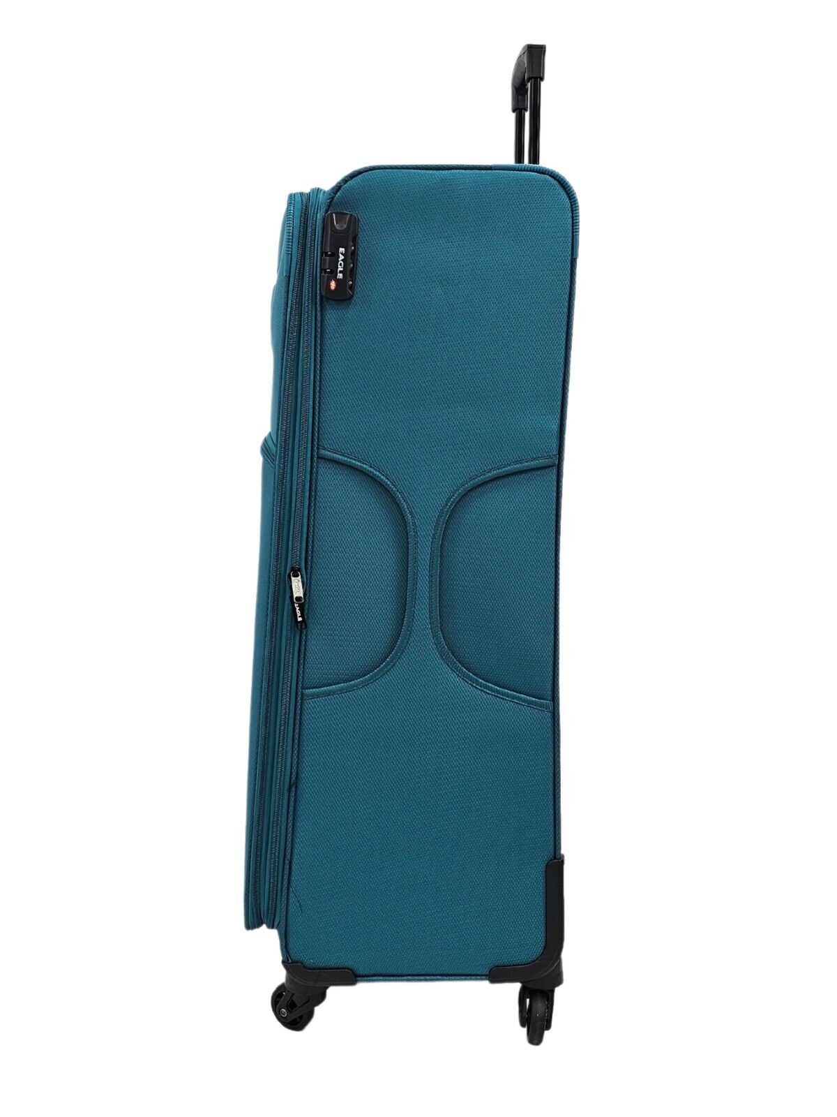 Baileyton Extra Large Soft Shell Suitcase in Teal