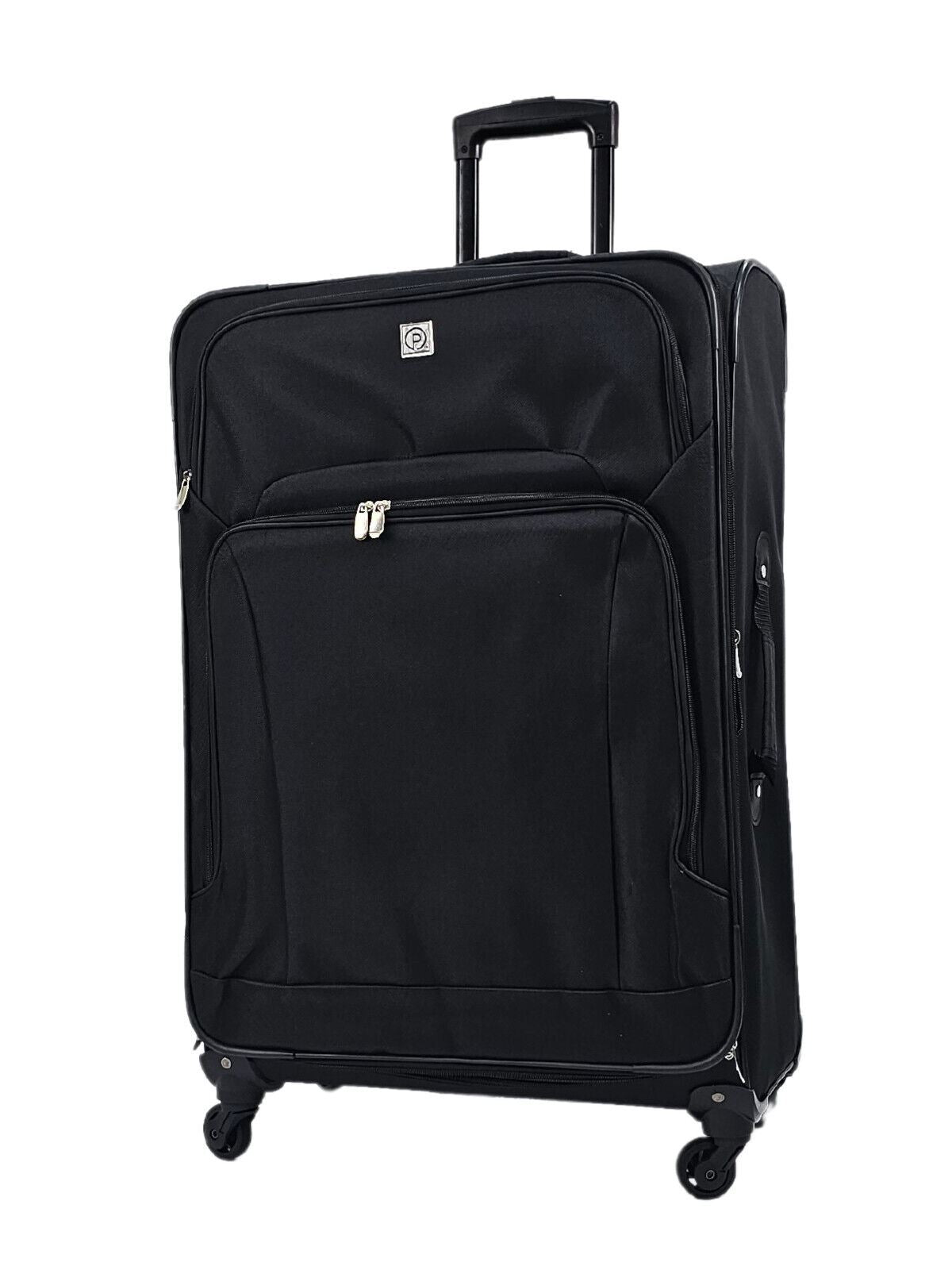 Coaling Large Soft Shell Suitcase in Black
