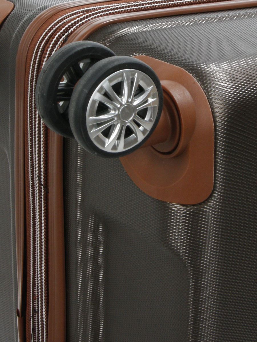 Armidale Set of 3 Hard Shell Suitcase in Coffee