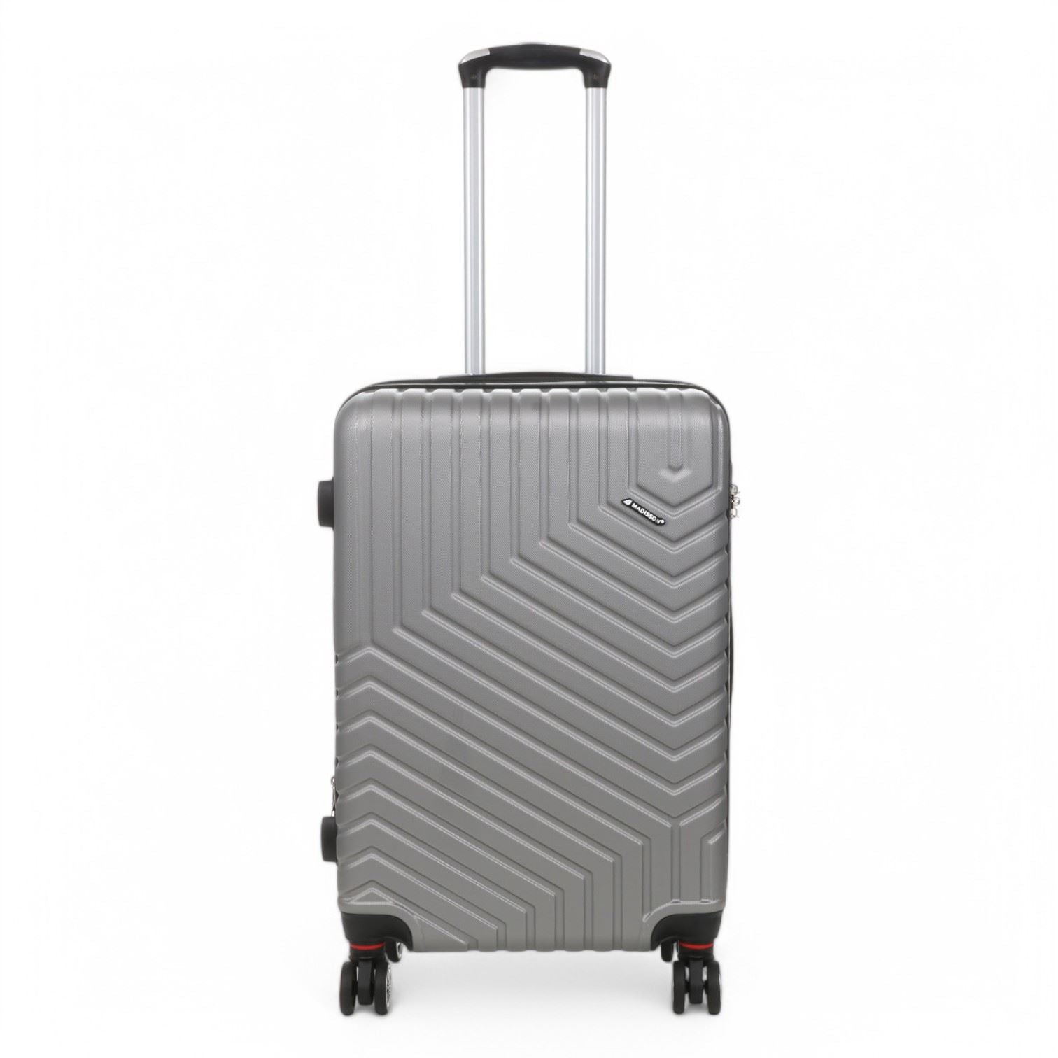 Bega Medium Hard Shell Suitcase in Silver
