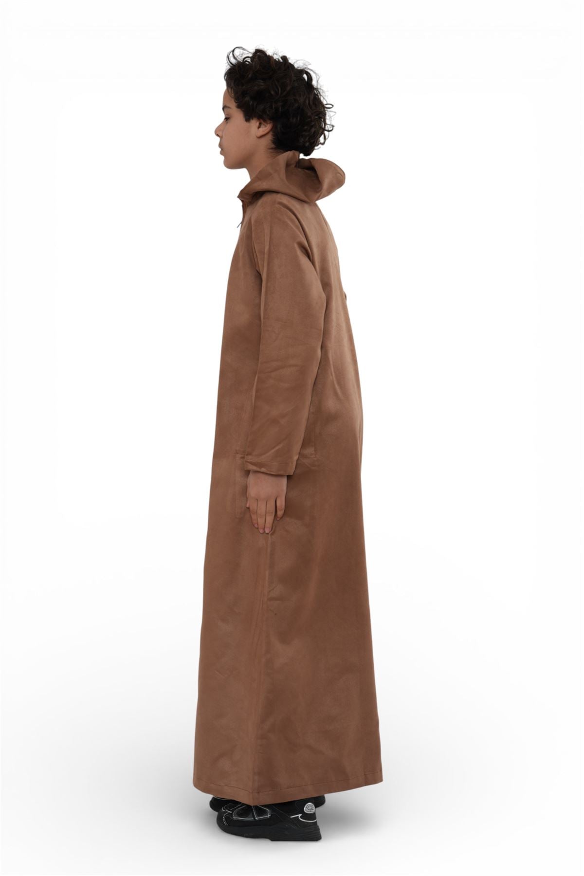 Kids Boys Hooded Eid Moroccan Jubba Robe Ramadan Eid Thobe - K-HM12