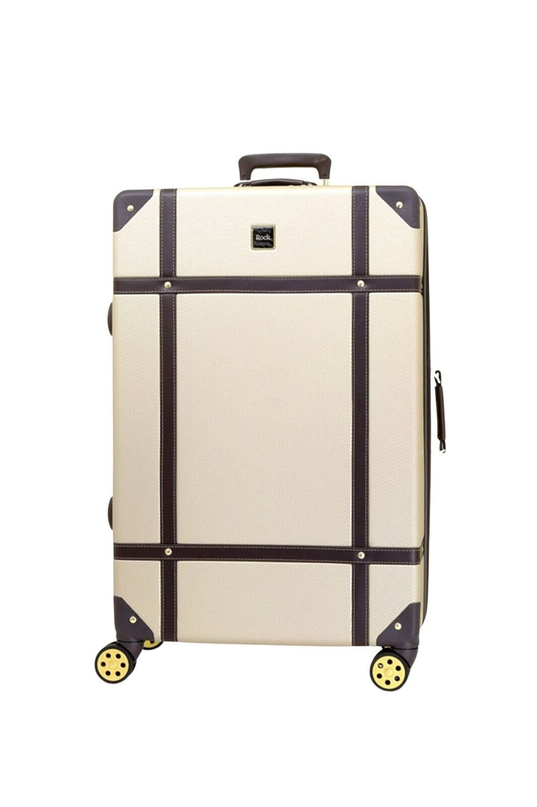 Alexandria Large Hard Shell Suitcase in Gold