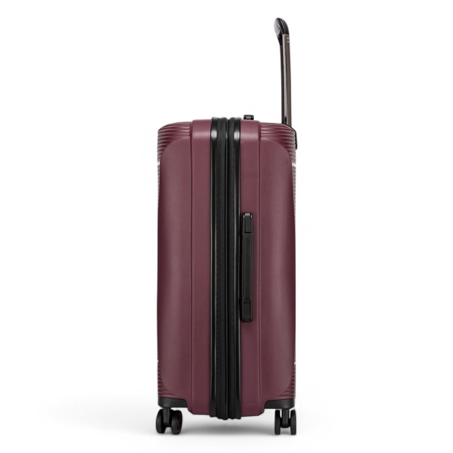 Abiko Large Hard Shell Suitcase in Burgundy