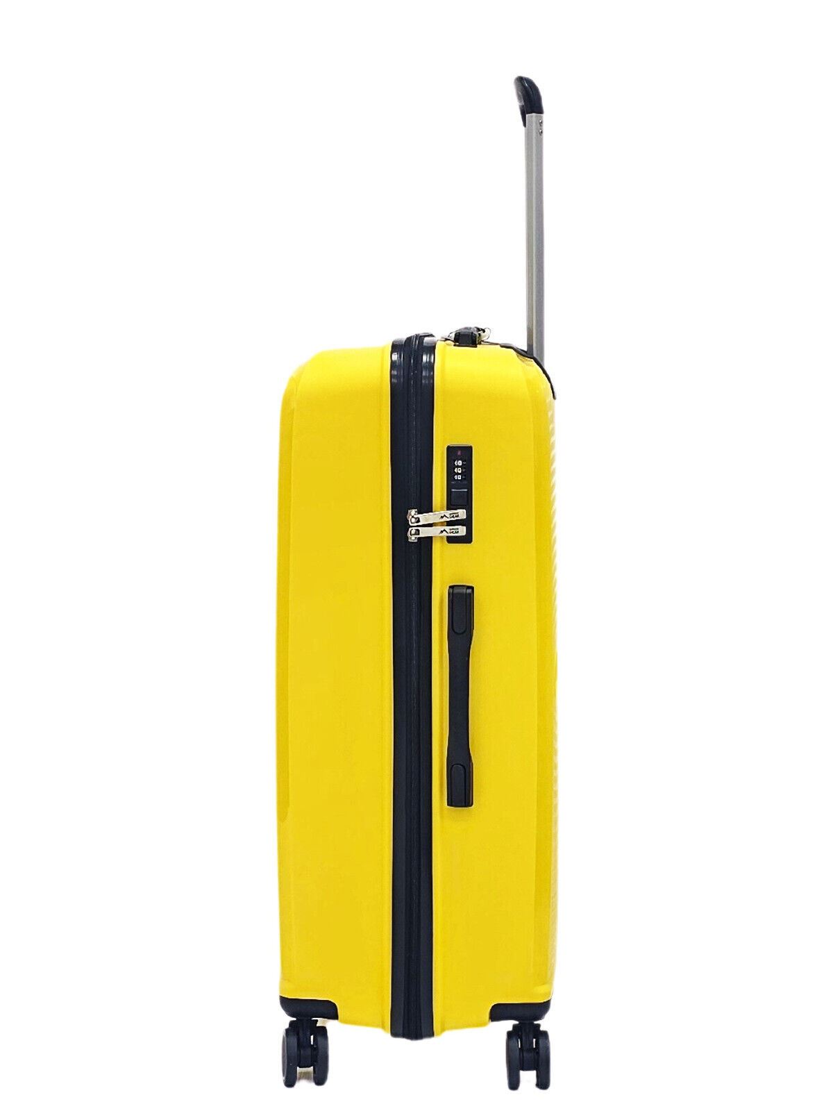Abbeville Large Hard Shell Suitcase in Yellow