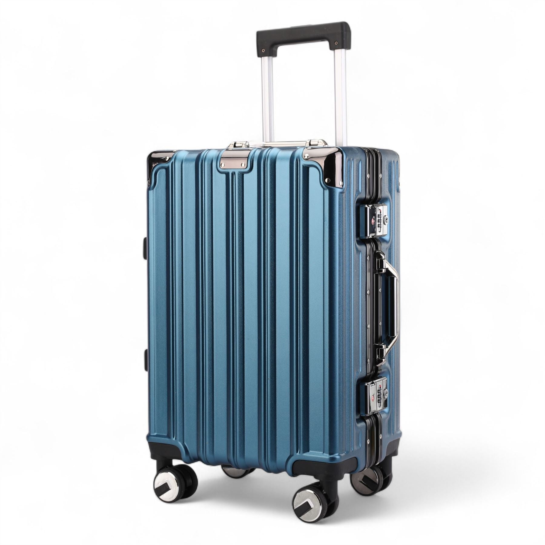 Airdrie Cabin Hard Shell Suitcase in Blue