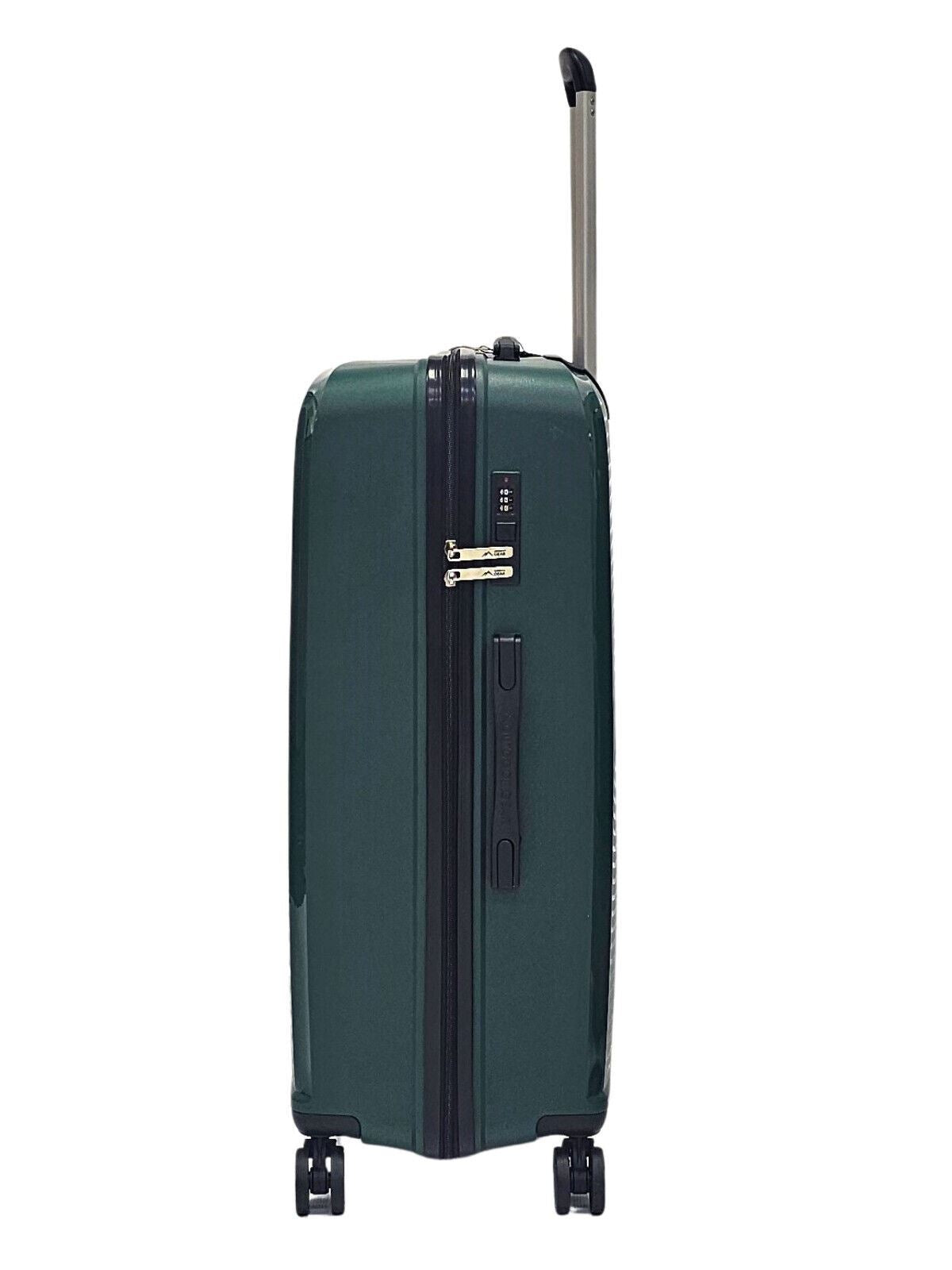 Abbeville Large Hard Shell Suitcase in Green