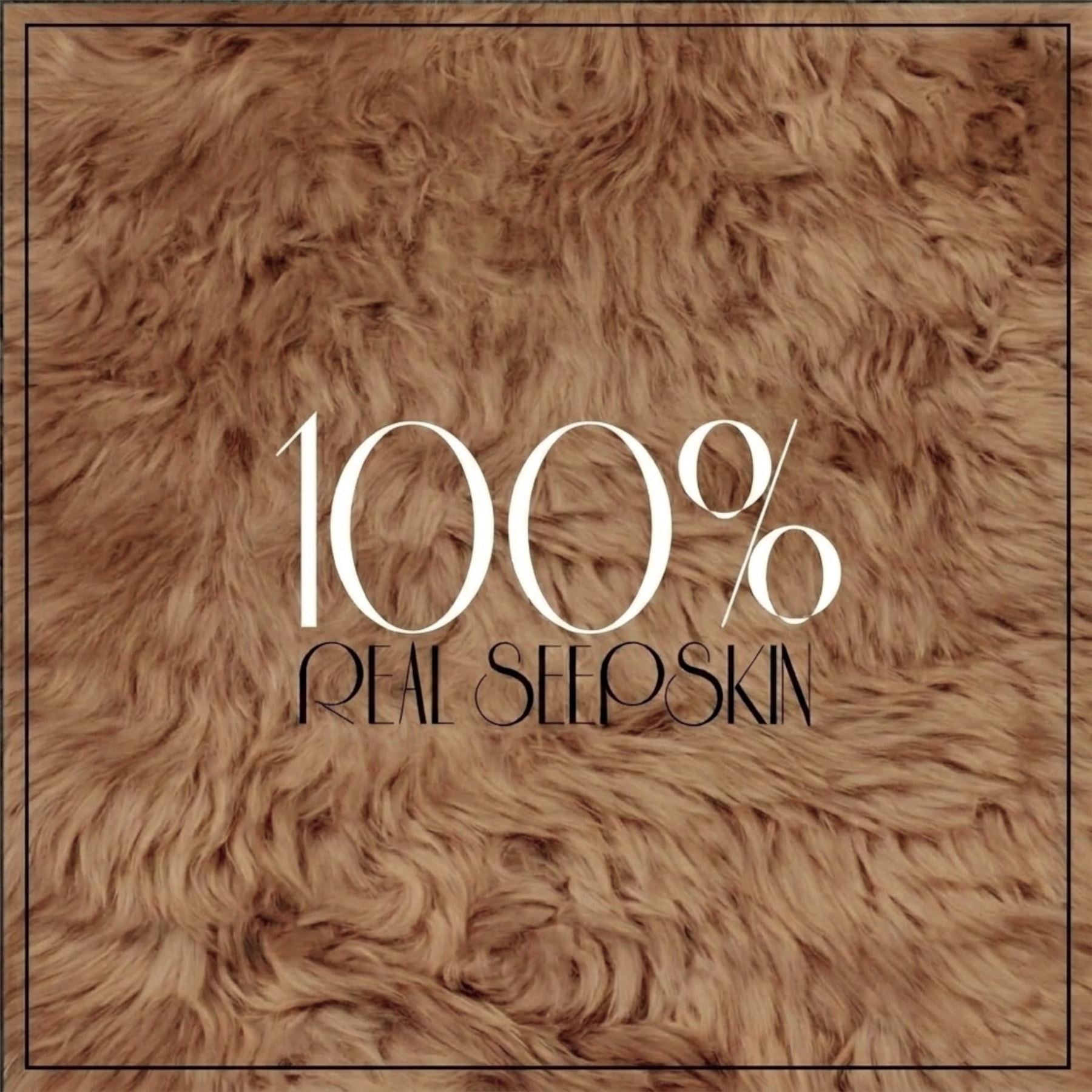 Genuine Sheepskin Natural Silky Soft Fluffy Real Wool Rug