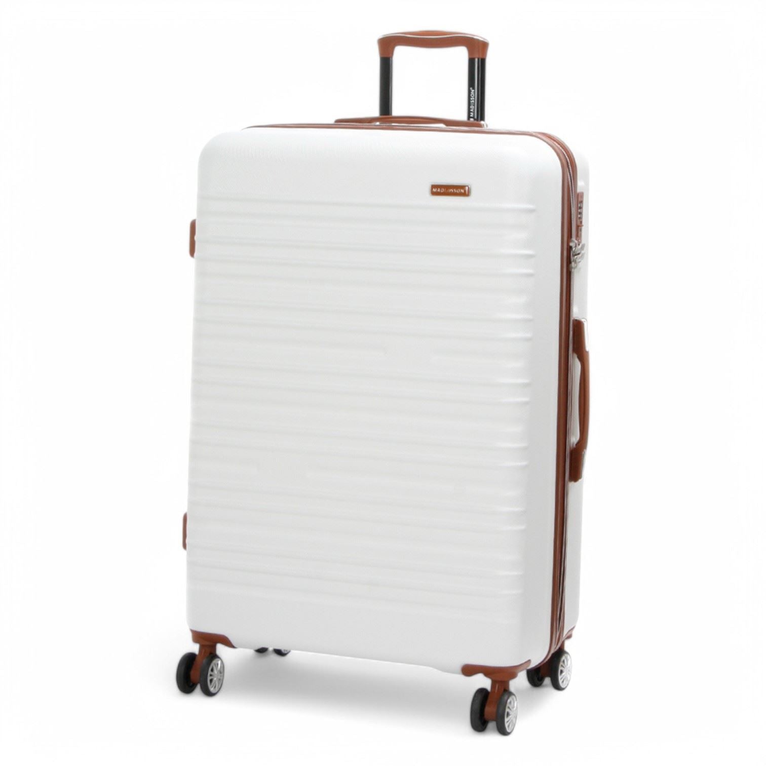 Armidale Large Hard Shell Suitcase in Cream