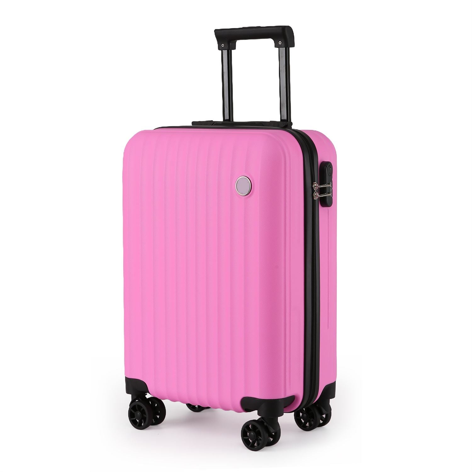 Edmonton Set of 3 Hard Shell Suitcase in Pink