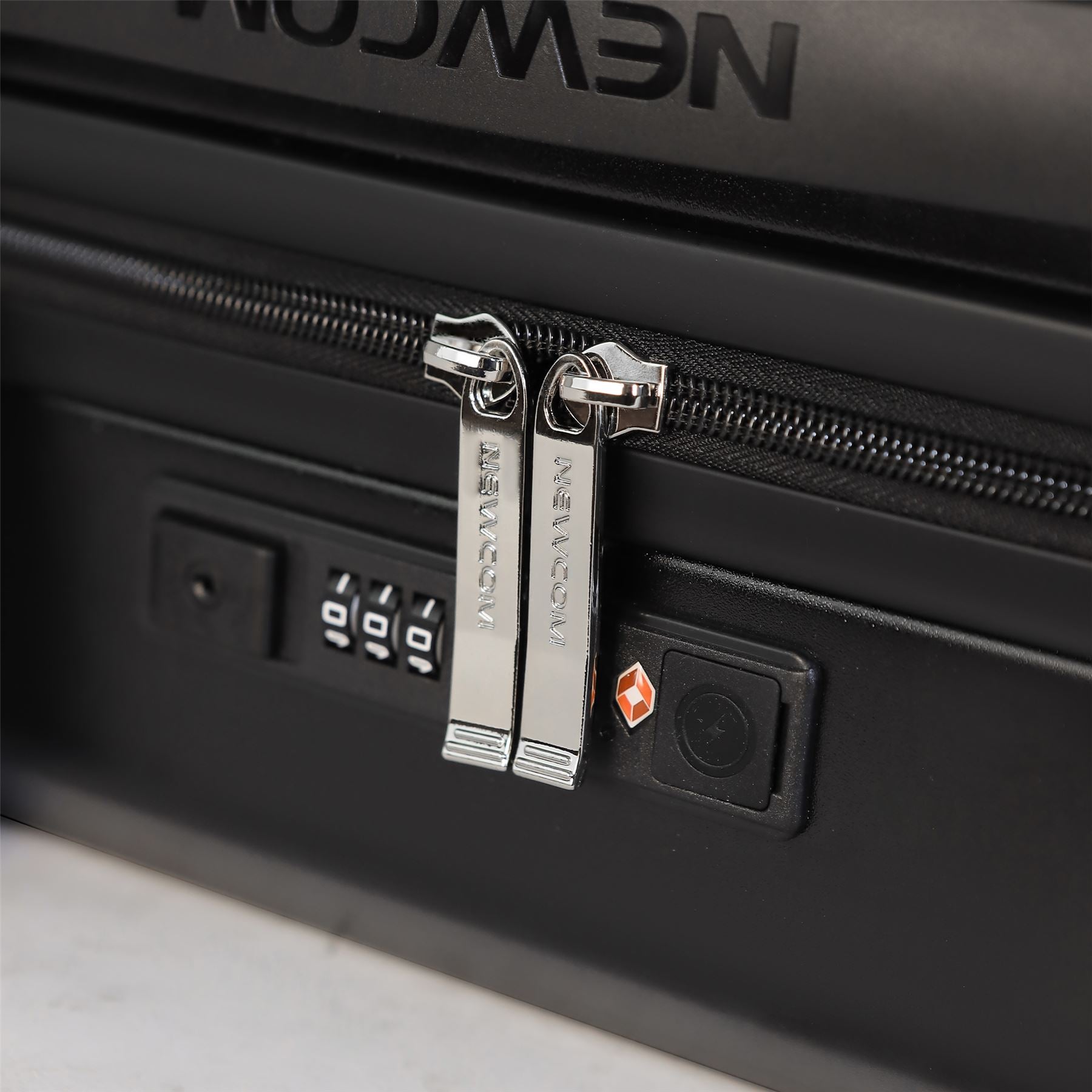 Hard Shell Black Rimowa Inspired TSA Cabin Luggage Suitcase Durable Spinner Carry-On