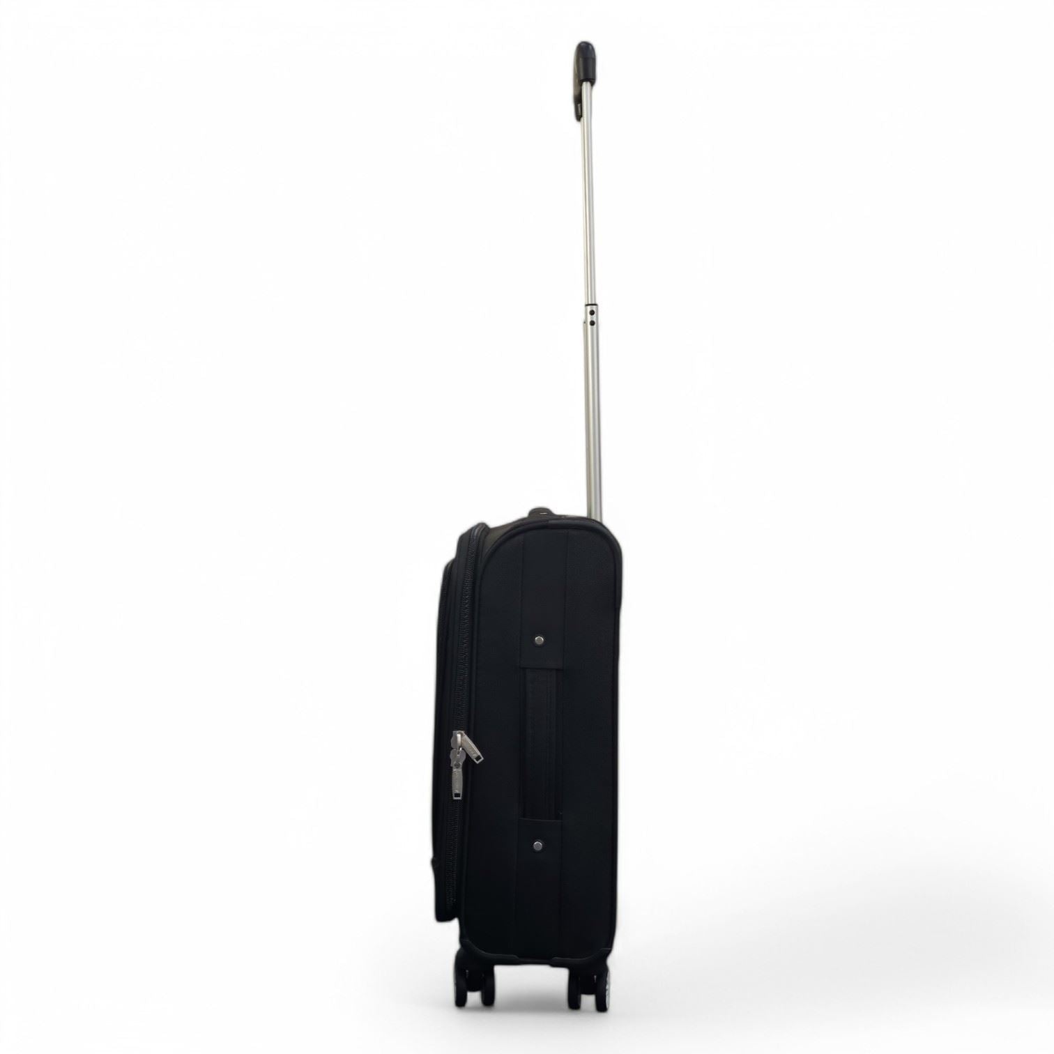 Forbes Cabin Soft Shell Suitcase in Black