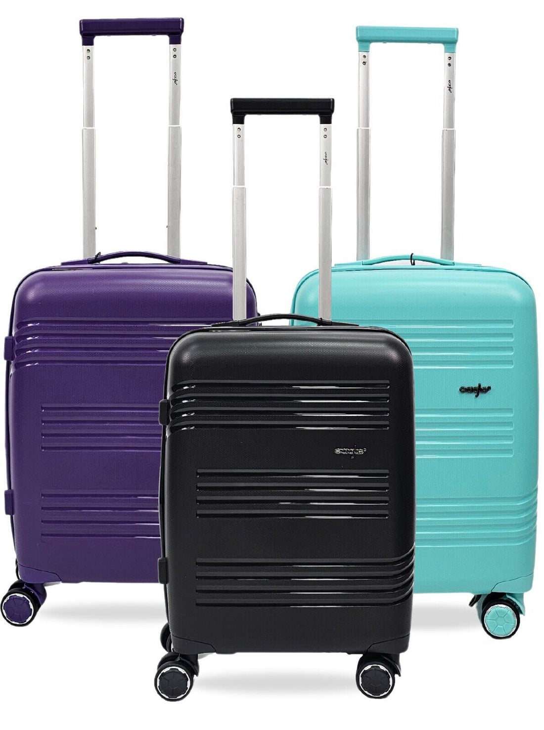 Hard Shell Cabin 4 Wheel Luggage TSA Travel Bag - Upperclass Fashions 