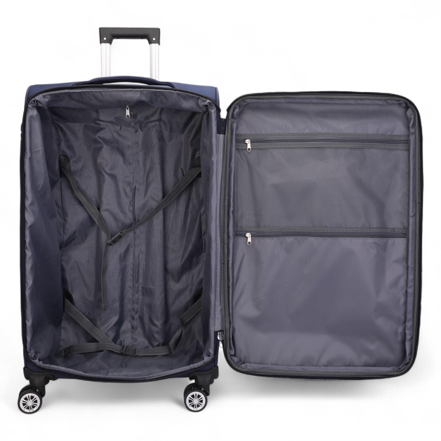 Delta Medium Hard Shell Suitcase in Navy