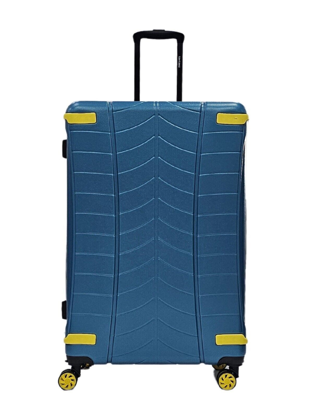 Bynum Extra Large Hard Shell Suitcase in Blue