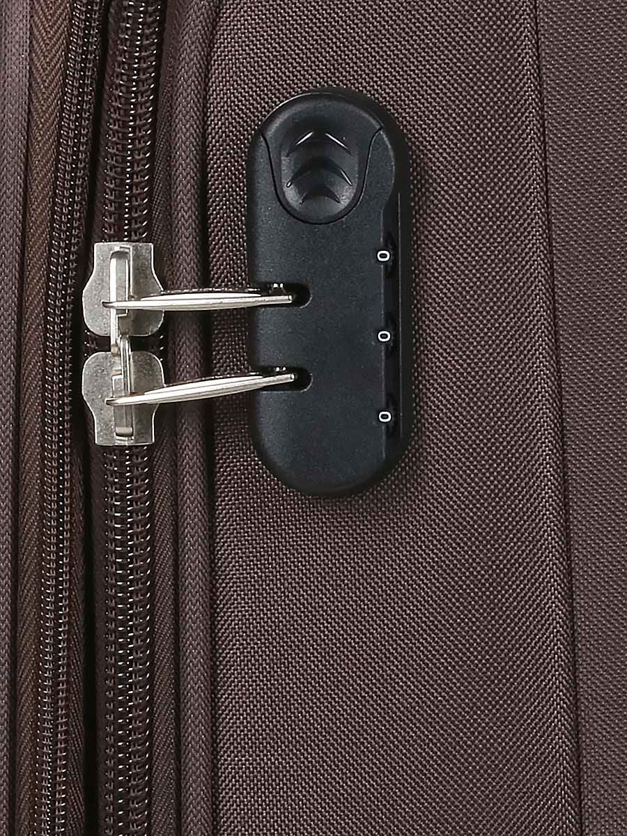 Carrollton Set of 3 Soft Shell Suitcase in Brown