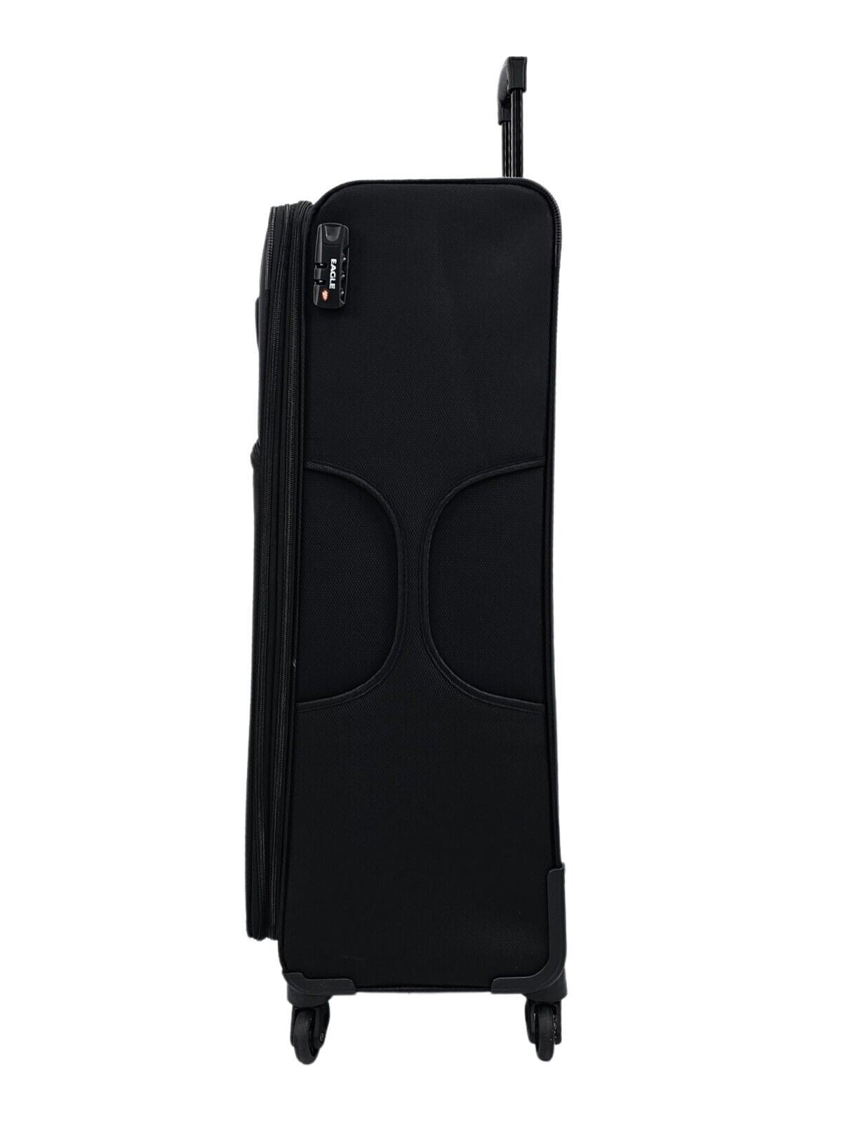 Baileyton Extra Large Soft Shell Suitcase in Black